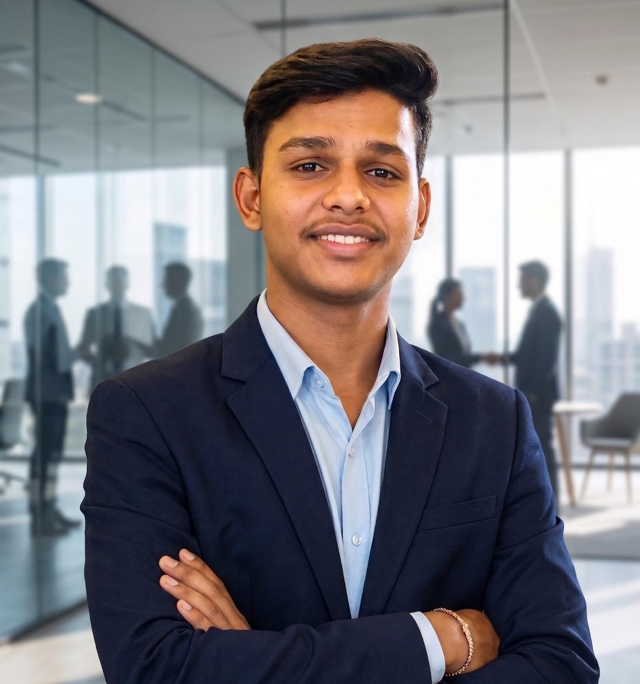 Pratham Kadam, freelance full stack developer in Ahmedabad